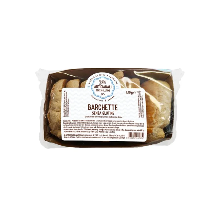 Nutri Free Gli Artigianali Barchette Pane Senza Glutine 130 g