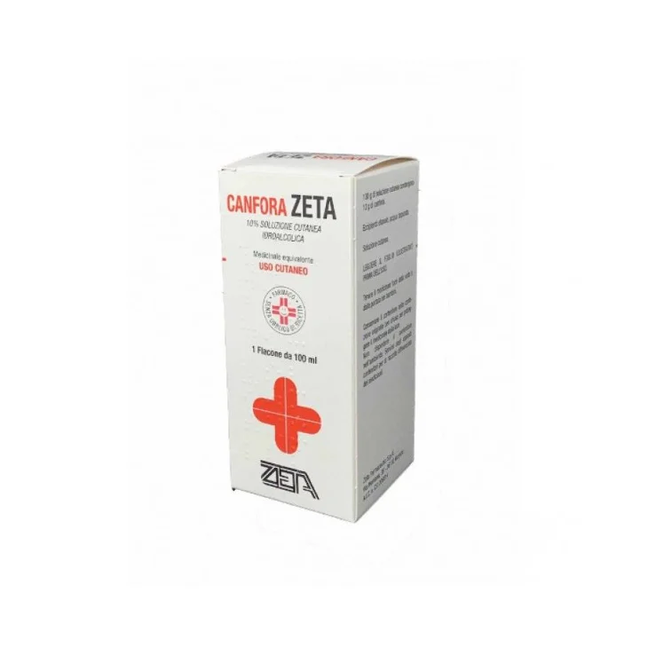 Canfora Zeta 10% Soluzione Cutanea