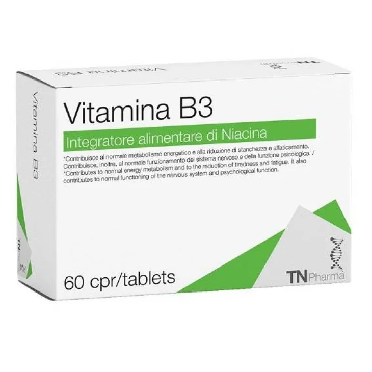 Tsunami Vitamina B3 Integratore Energetico 60 compresse
