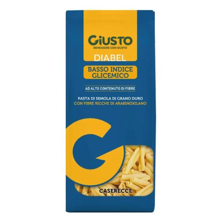 Giusto Diabel Pasta Caserecce a Basso Indice Glicemico 400 g