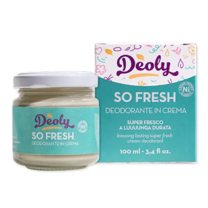 Deoly So Fresh Deosorante Corpo in Crema a Lunga Durata 100 ml