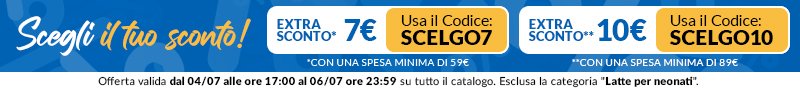 scelgo 7 e scelgo 10