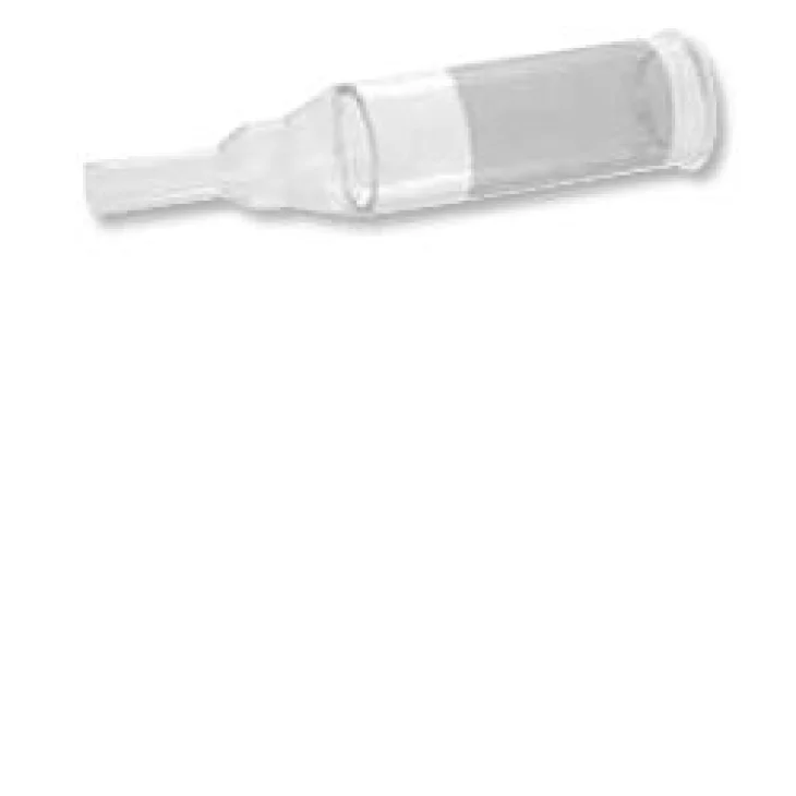 CATETERE ESTERNO MASCHILE SILKOKONDOM ULTRAFLEX AUTOADESIVOIN SILICONE TRASPARENTE MISURA 41 MM LUNGHEZZA 8 CM 30 PEZZI