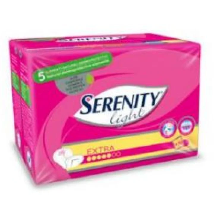 PANNOLONE PER INCONTINENZA SAGOMATO SERENITY LIGHT LADY EXTRA 30 PEZZI