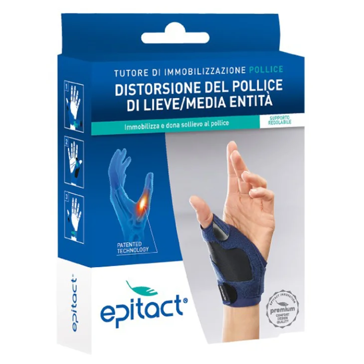 EPITACT TUTORE IMMOBILIZZAZIONE POLLICE MANO DESTRA S