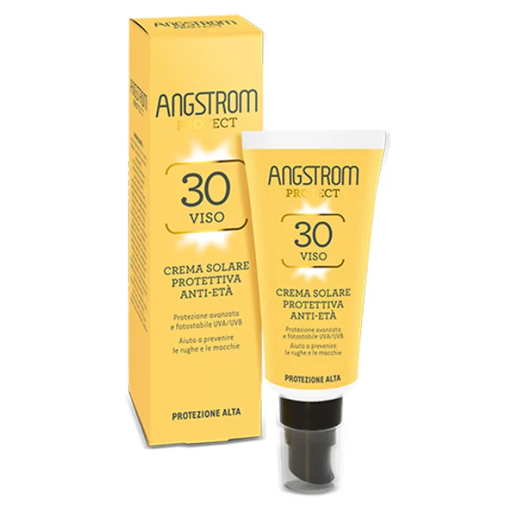 ANGSTROM PROTECT YOUTHFUL CREMA SOLARE VISO ANTI ETA' ULTRAPROTETTIVA SPF 30