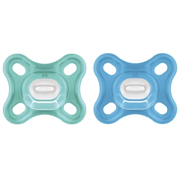 Mam Comfort 0-2 Mesi Silicone Confezione Doppia Maschio
