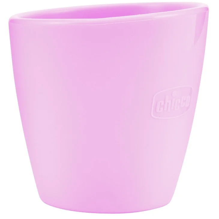 Chicco Biberon Silicone Rosa 6 Mesi+