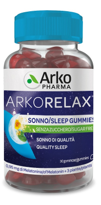Arkopharma Arkorelax Sonno Integratore per Dormire 30 gummies
