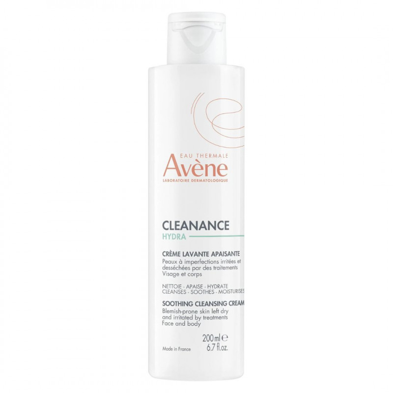 Avène Cleanance Hydra Crema Detergente Viso 200 ml Nuova Formula