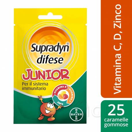 Supradyn Difese Junior Caramelle Gommose Integratore Difese Immunitarie