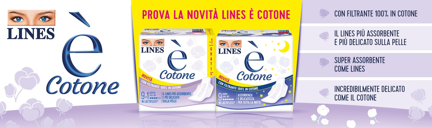 Linea Lines è Cotone Novità