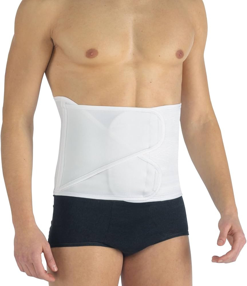 Pavis Fascia Addominale Anatomica Batteriostatica 27 cm Bianca