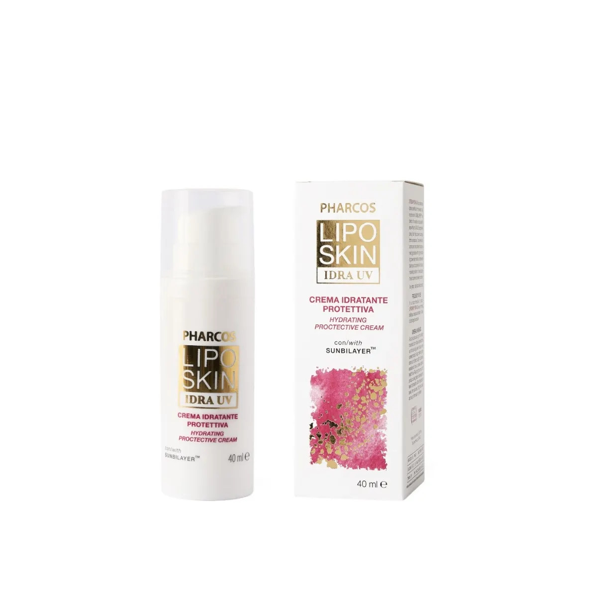 Pharcos Liposkin Idra Crema Idratante Leggera 40 ml Pelli Grasse e Impure