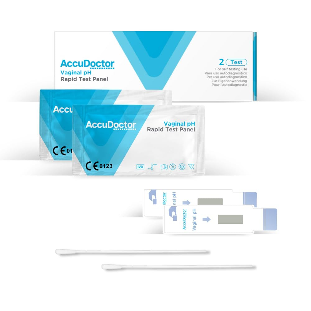 Area Lab Test pH Vaginale Autodiagnostico Vaginosi Batterica Kit Completo