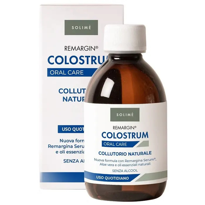 Solimè Remargin Colostrum Collutorio Naturale Igiene Orale 250 ml