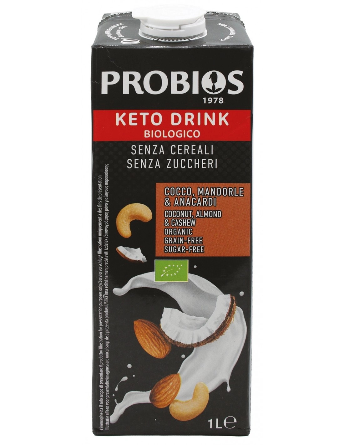 Probios Keto Drink Bevanda Biologica Chetogenica 1 Litro