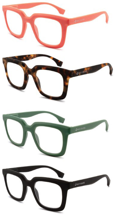 Navigare NAL669 Occhiali da Lettura Premontati Corallo +1.00