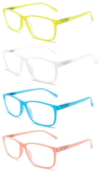 Navigare NAL672 Occhiali da Lettura Premontati Sistema Flex Finitura Lucida +3.00