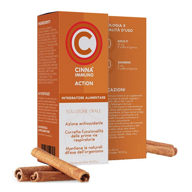 Cinna Immuno Action Integratore per le Difese Immunitarie 150ml