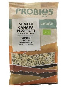 Probios Semi di Canapa Decorticati Biologici Senza Glutine 250g