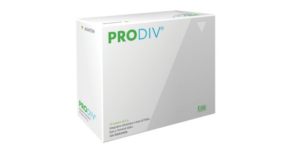 Agaton Prodiv Integratore Regolarità Intestinale Psillio Kiwi 20 Bustine