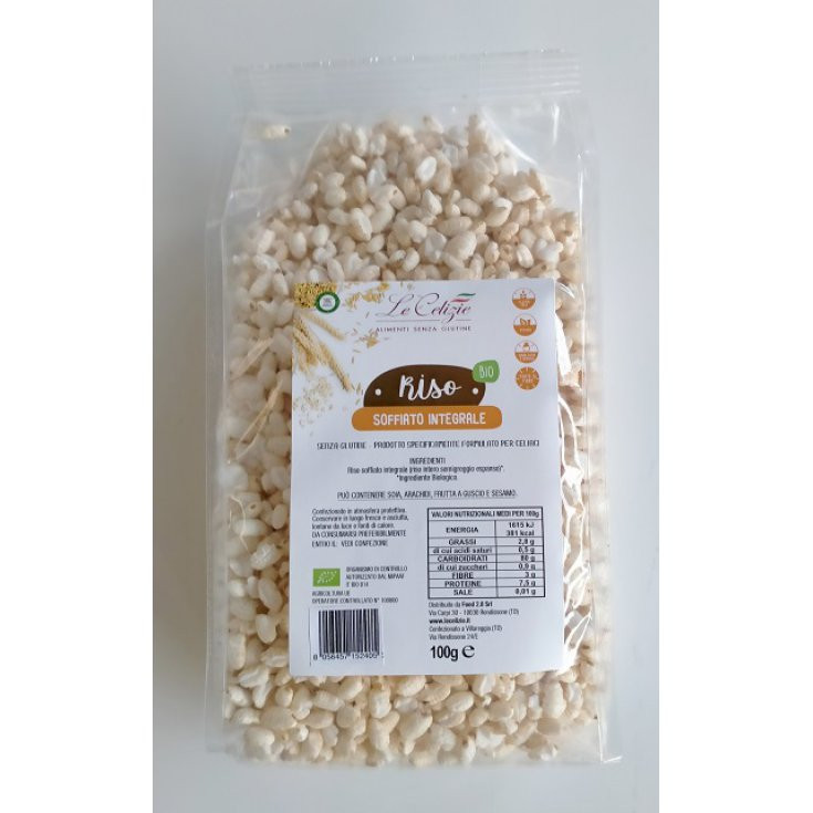 Le Celizie Riso Soffiato Integrale Biologico Senza Glutine 100g