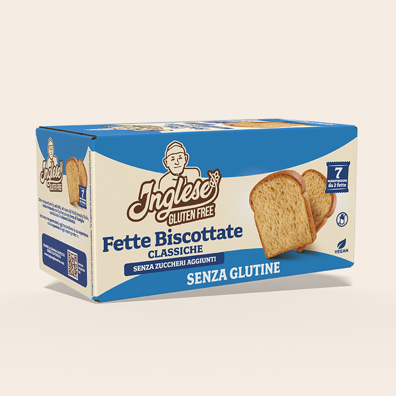 Inglese Fette Biscottate Classiche Senza Zuccheri Aggiunti 200g