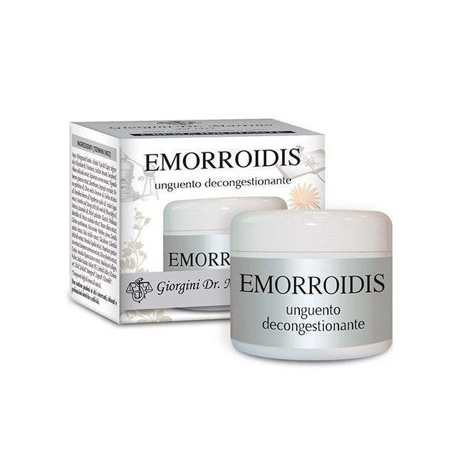 Dr Giorgini Emorroidis Unguento Naturale per Emorroidi e Ragadi Anali 50ml