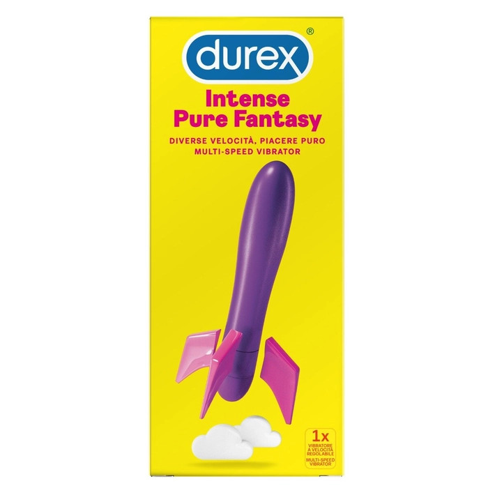 Durex Intense Pure Fantasy Vibratore Multivelocità Silicone Medicale Acqua