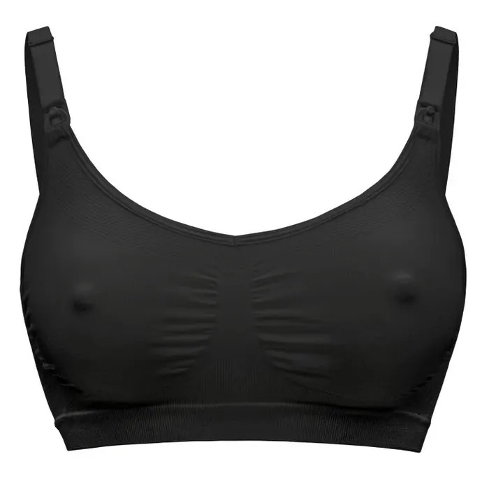 Medela Keep Cool Ultra Reggiseno Gravidanza Allattamento Taglia L Nero Senza Ferretti