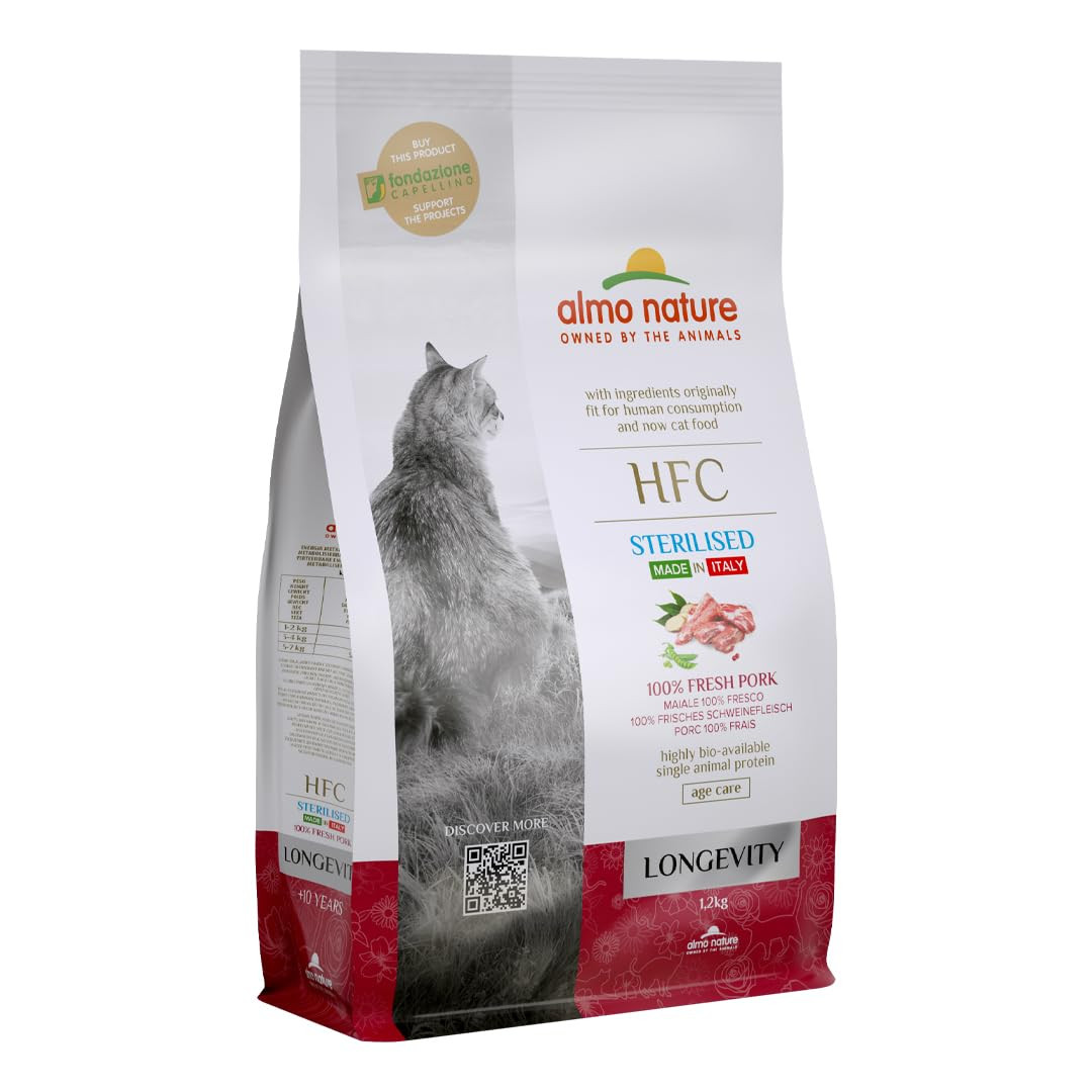 Almo Nature Crocchette Gatto Sterilizzato Maiale 300g