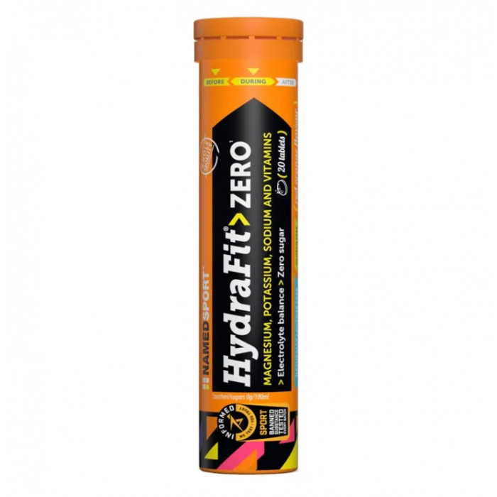 Named Sport Hydrafit Zero Integratore Vitamine e Elettroliti 20 compresse effervescenti