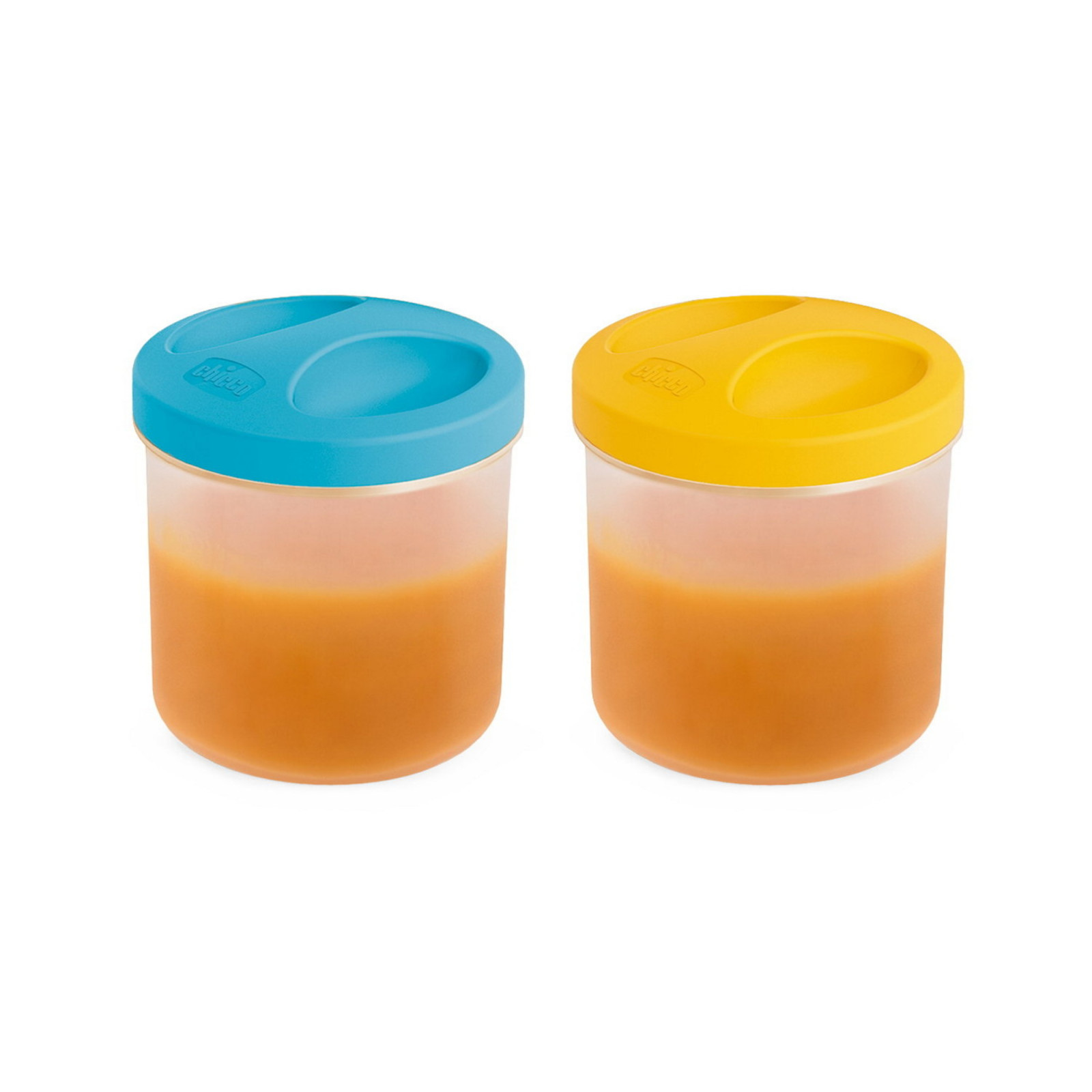 Chicco Vasetti Thermos Porta Pappa Set 2 Pezzi 250 ml