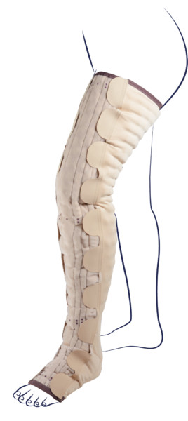 Mobiderm Calza Coscia Notturna Autofit Compressione Linfedema Taglia 4