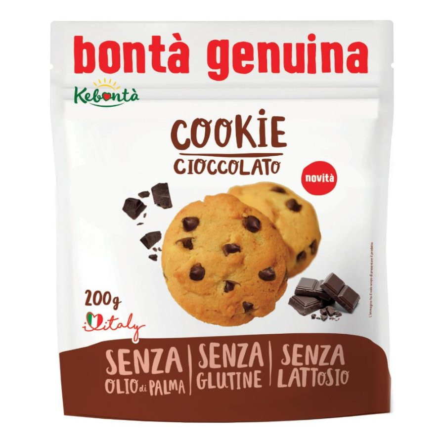 Ke Bontà Cookie Cioccolato Senza Glutine Senza Lattosio 200g