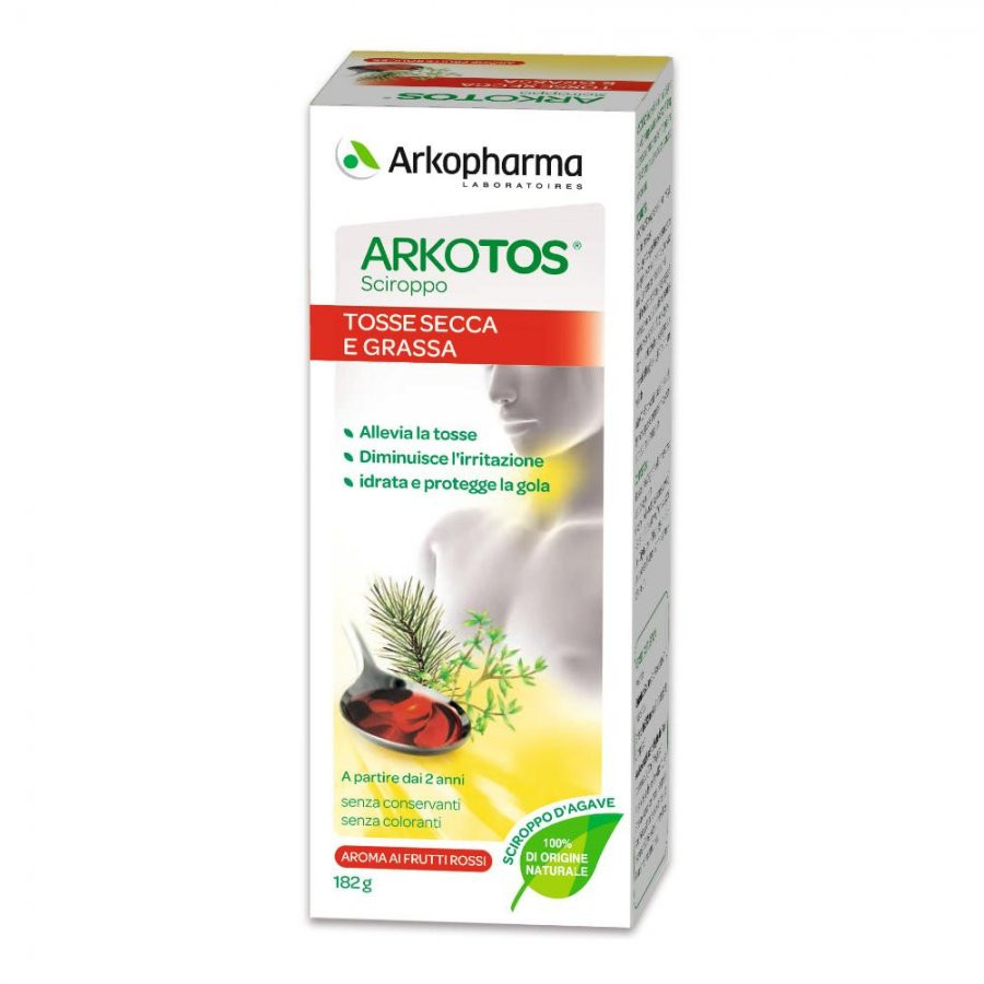 Arkofarm Arkotos Sciroppo per Tosse Secca e Grassa 140ml