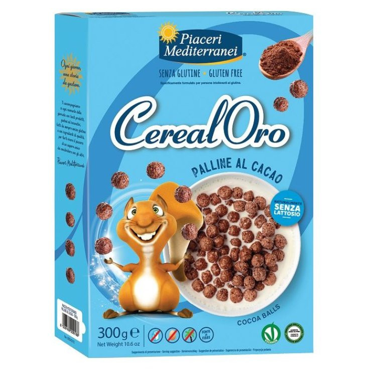 Piaceri Mediterranei Cereal Oro Palline Cereali Cacao Senza Glutine 300g