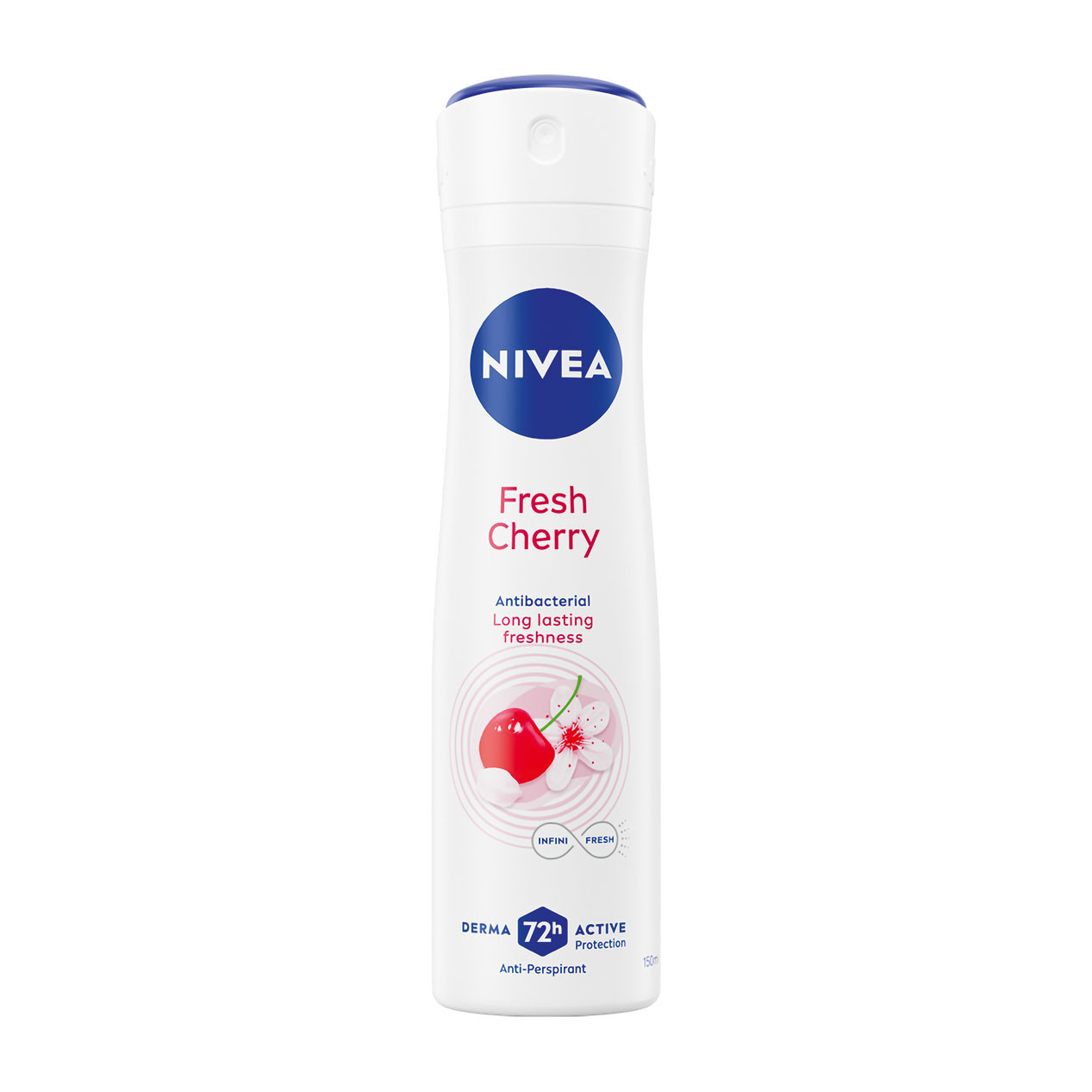 Nivea Derma Deodorante Antitraspirante 72 Ore Fresh Cherry Spray 150 ml
