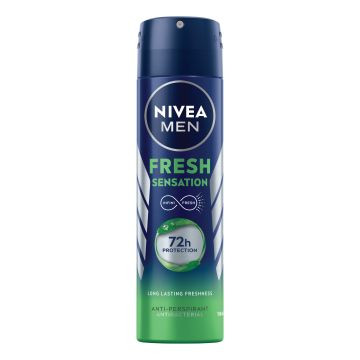 Nivea Fresh Sensation Deodorante Spray Antitraspirante Uomo 150 ml