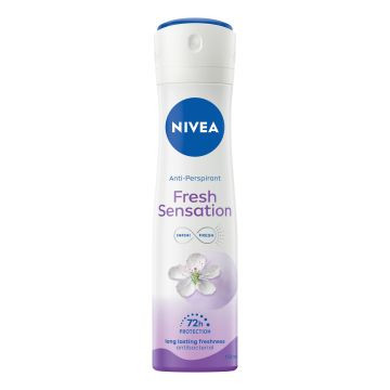 Nivea Fresh Sensation Deodorante Spray Antitraspirante Donna 72h 150 ml