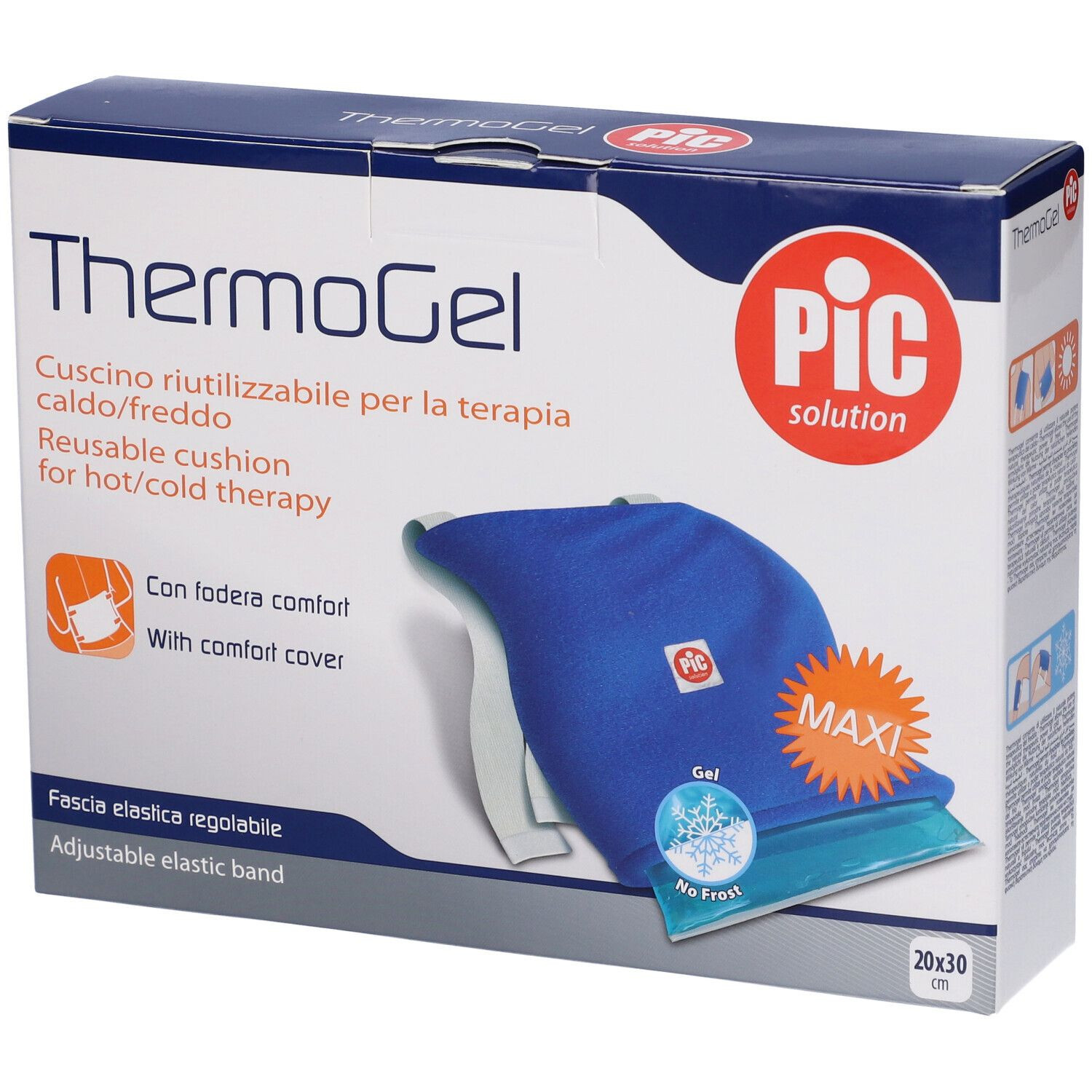 Pikdare Thermogel Cuscino Termico Riutilizzabile Terapia Caldo Freddo 20x30cm