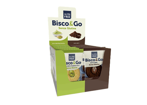 Nutrifree Bisco & Go Extra Dark Biscotti Senza Glutine Monoporzione 40g