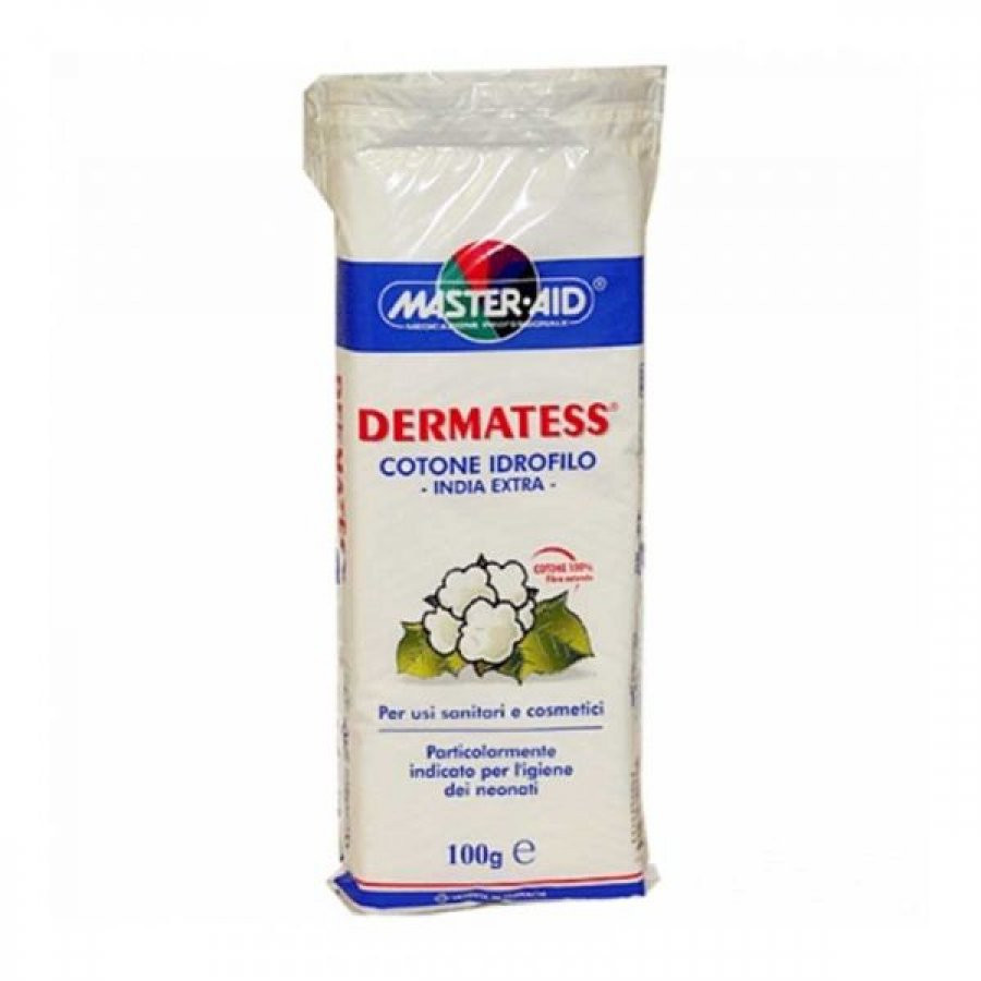 Master Aid Dermatess Cotone Idrofilo per Igiene Neonati e Intima 100g