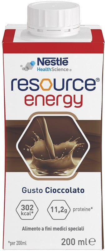 Nestlé Resource Energy Cioccolato Alimento Medico Senza Glutine 200ml
