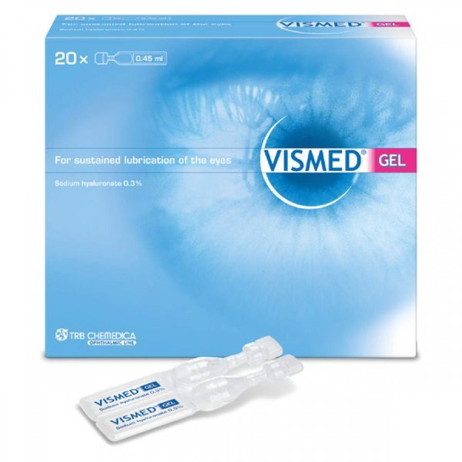 Vismed Gel Oftalmico Lubrificante Senza Conservanti 20 Monodosi 0.45ml