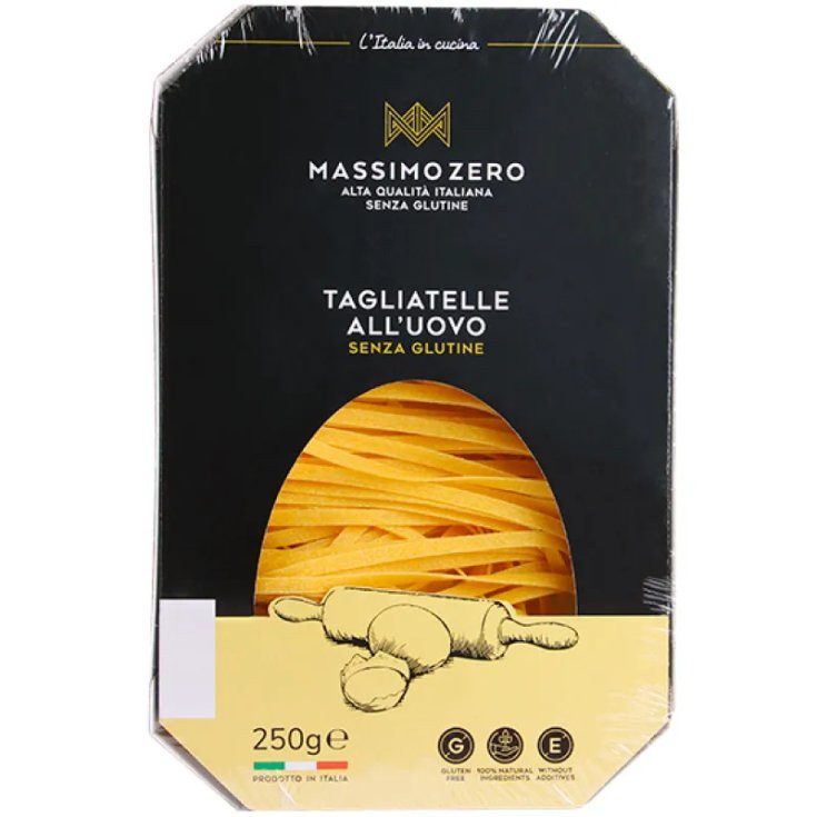 Massimo Zero Tagliolini all'Uovo Pasta Senza Glutine Cottura Veloce 250g