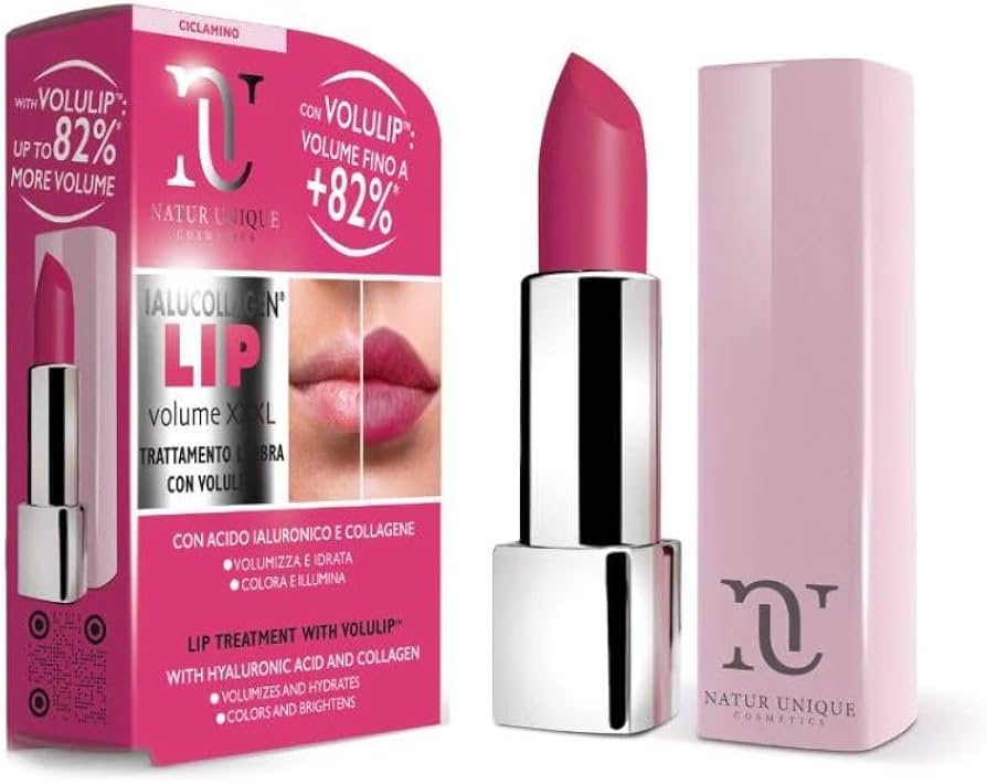 Natur Unique Ialucollagen Lip Volume XXXL Colore Ciclamino 4.2 ml