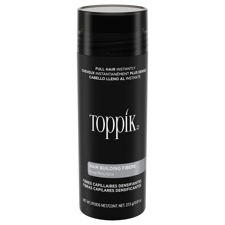 Toppik Hair Building Fibers Fibre di Cheratina per Capelli Colore Gray 27,5 g