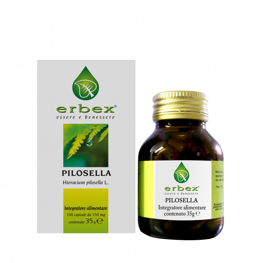 Erbex Pilosella Integratore Drenaggio Liquidi 100 capsule 350 mg
